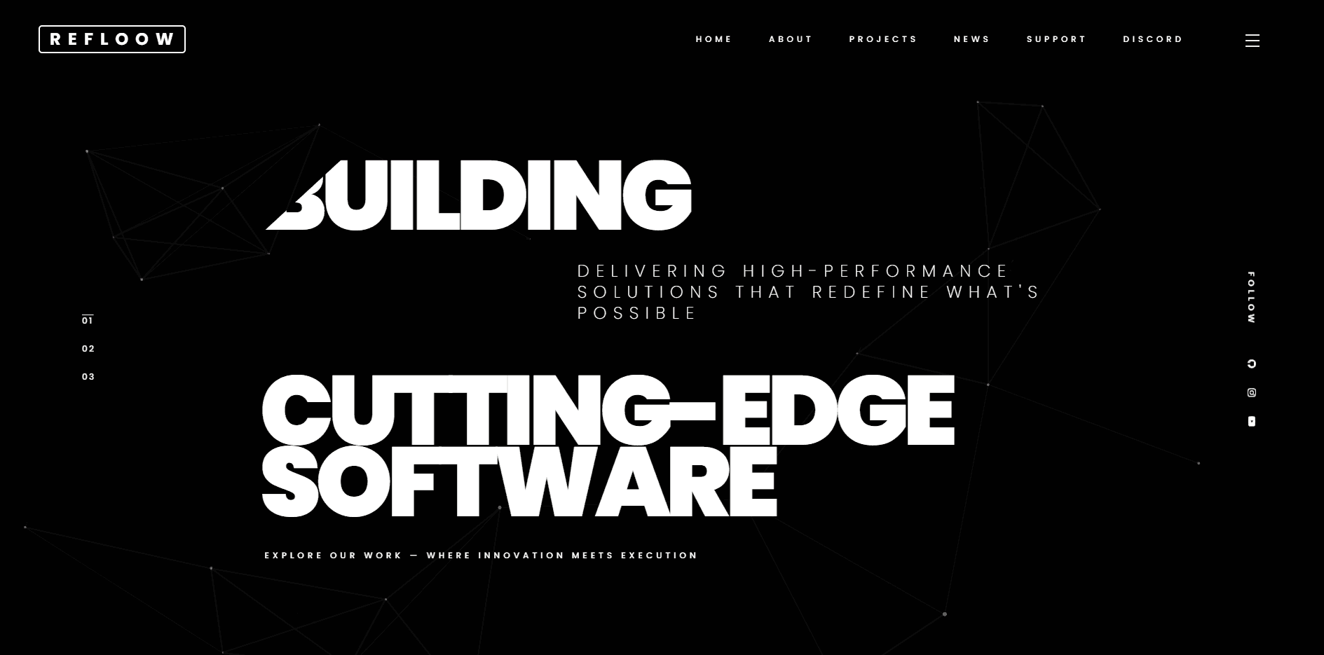 Refloow Website landing page design by Veljko Vuckovic